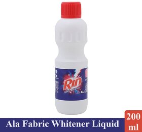 Rin Ala Fabric Whitener Liquid - Pack Of 1 (200ml)