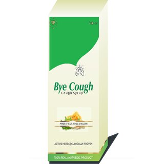 Enrich One Bye Cough Syrup(Pack of3)Relieves Cough Naturally Herbal Syrup, 100 ml