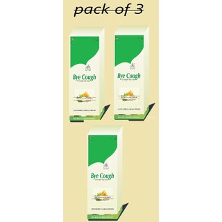 Enrrich One Bye Cough Syrup(Pack of3)Relieves Cough Naturally Herbal Syrup 100 ml Enrrich One Bye Cough Syrup(Pack of3)Relieves Cough Naturally Herbal Syrup 100 ml
