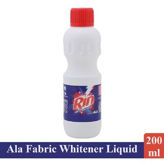                       Rin Ala Fabric Whitener Liquid - Pack Of 1 (200ml)                                              
