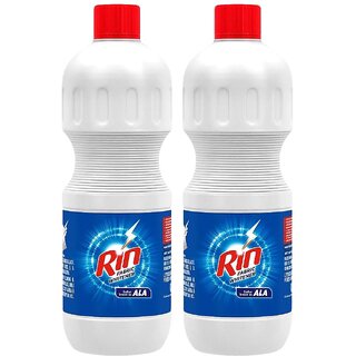                       Rin Ala Fabric Whitener Liquid - 500ml (Pack Of 2)                                              