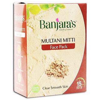                       Banjaras Multani Mitti Face Pack - 100g                                              
