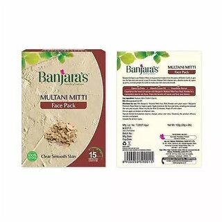 Banjara's Multani Mitti Face Powder - 100g Banjara's Multani Mitti Face Powder - 100g