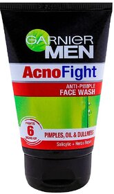 Garnier Men - Acno Fight, Anti-Pimple Facewash - 100gm