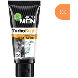 Garnier Men Double Action Cleans Skin Deeply Face Wash (50g)