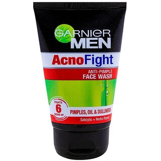 Garnier Men - Acno Fight, Anti-Pimple Facewash - 100gm