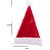 Kaku Fancy Dresses Santa Clause Cap  Santa Hat  Santa Hat for Kids  Red Christmas Caps 4pcs -Red, Free Size, for Boys