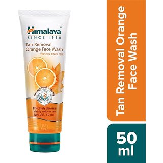                       Himalaya Orange Peel & Honey Tan Removal Face Wash 50 ml                                              