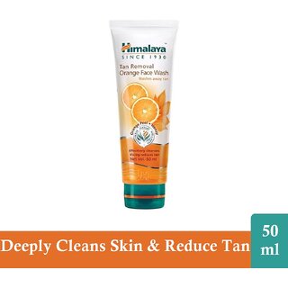                       Tan Removal Orange Peel & Honey Himalaya Face Wash (50ml)                                              