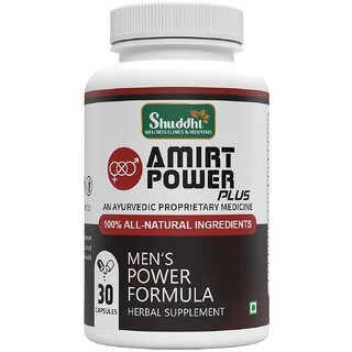 Shuddhi Wellness Amrit Power Plus, 30 Capsules