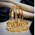 LUCKY JEWELLERY Gold Plated Designer Golden Color Traditional Ethnic 6 Pcs. Bangles Set for Women (211-J1BG-612A-6-22)
