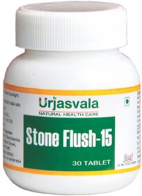 Urjasvala Stone Flush-15 Tablet Capsuls 30 Capsuls (Pack of 1)