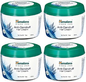 Himalaya Anti Dandruff Hair Cream - 100ml (Pack Of 4)