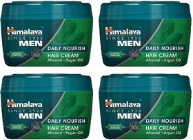 Himalaya Men Daily Nourish Hair Cream - 100g (Pack Of 4)