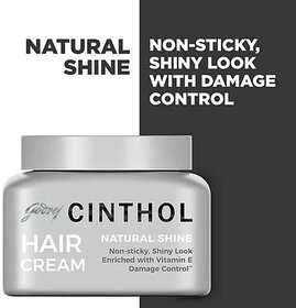 Cinthol Natural Shine Hair Styling Cream - 50gm