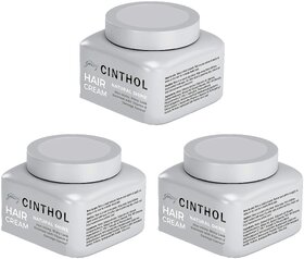 Godrej Cinthol Hair Natural Shine Cream - Pack Of 3 (50gm)