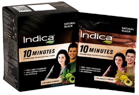 Indica CavinKare Herbal Hair Colour Natural Black - 40gm