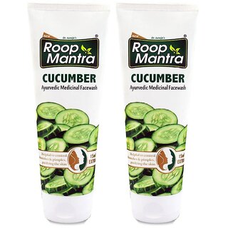                       Roop Mantra Cucumber Face Wash - 100ml (Pack Of 2)                                              