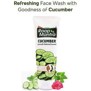                       Cucumber Medicinal Roop Mantra Face Wash (100ml)                                              