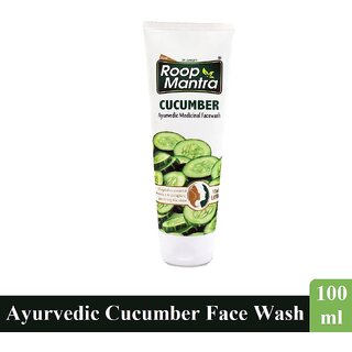 Roop Mantra Cucumber Herbal FaceWash - Pack Of 1 (100ml) Roop Mantra Cucumber Herbal FaceWash - Pack Of 1 (100ml)
