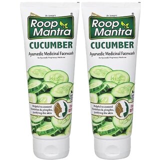 Roop Mantra Cucumber Face Wash - 50ml (Pack Of 2) Roop Mantra Cucumber Face Wash - 50ml (Pack Of 2)
