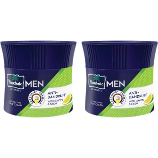                       Parachute Men Advansed Anti Dandruff Hair Cream - 100g (Pack Of 2)                                              