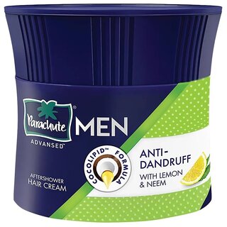                       Parachute Advansed Men Anti Dandruff Hair Cream - Pack Of 1 (100g)                                              