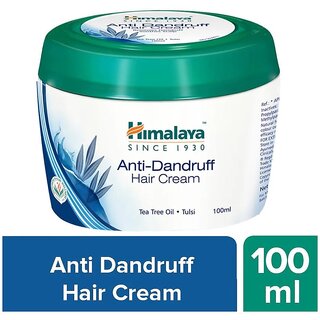                       Himalaya Tea Tree Oil & Tulsi Anti Dandruff Fall Cream - 100ml                                              