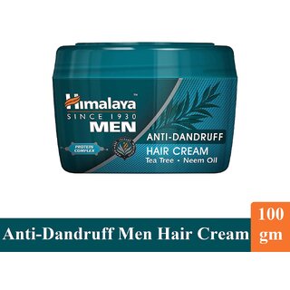                       Himalaya Men Anti-Dandruff Hair Cream - Pack Of 1 (100g)                                              