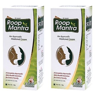 Roop Mantra Ayurved Cream - 30g (Pack Of 2) Roop Mantra Ayurved Cream - 30g (Pack Of 2)