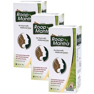                       Roop Mantra Ayurved Cream - Pack Of 3 (30g)                                              