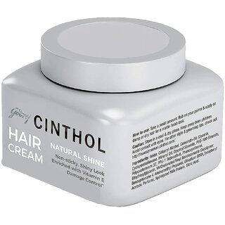                       Godrej Cinthol Hair Natural Shine Cream - Pack Of 1 (50gm)                                              