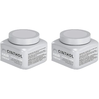                       Godrej Cinthol Hair Natural Shine Cream - Pack Of 2 (50gm)                                              
