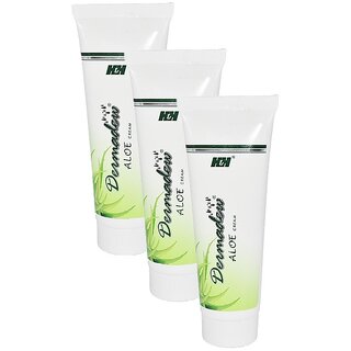                       Dermadew Aloe Face Cream - Pack Of 3 (50g)                                              