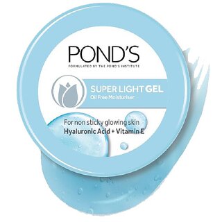                       Pond's Super Light Gel Non Sticky Fresh Feel Hydrated Glow - 73gm                                              