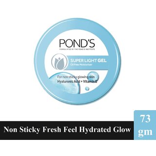 Ponds Super Light with Hyaluronic Acid + Vitamin E Gel (73gm) Ponds Super Light with Hyaluronic Acid + Vitamin E Gel (73gm)