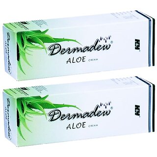 Dermadew Aloe Moisturising Cream - 50g (Pack Of 2) Dermadew Aloe Moisturising Cream - 50g (Pack Of 2)