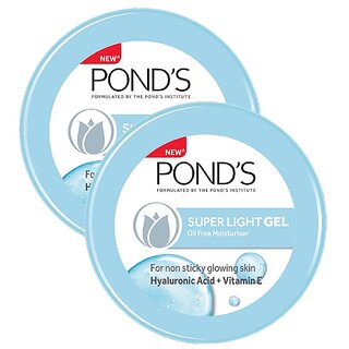 Ponds Super Light Moisturiser Gel - Pack Of 2 (73g) Ponds Super Light Moisturiser Gel - Pack Of 2 (73g)