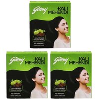 Godrej Kali Mehendi Powder Hair Colour - 24g (Pack Of 3)