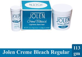 Bleach For Lightens Dark Hair Jolen Creme - 113gm