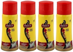 Meera Herbal Hair Wash Powder - 120g (Pack Of 4)