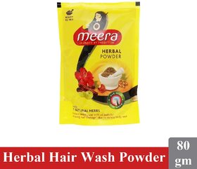 Herbal Hair Washing Meera Powder (80g)