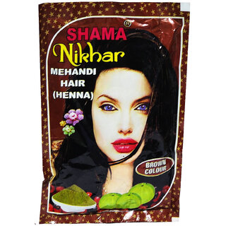                       Shama Nikhar Henna Mehandi Hair Brown Colour (45g)                                              