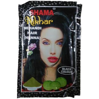                       Shama Nikhar Henna Black Colour Hair - 45gm                                              
