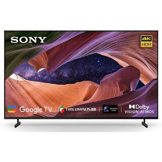                       Sony Bravia 189 cm (75 inches) 4K Ultra HD Smart LED Google TV KD-75X82L (Black)                                              