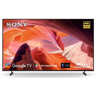                       Sony Bravia 215 cm (85 inches) 4K Ultra HD Smart LED Google TV KD-85X80L (Black)                                              