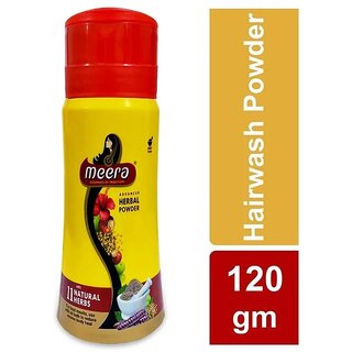                       Herbal Hair Washing Meera Powder (120g)                                              