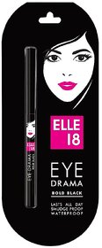 Elle 18 Eye Drama Bold Black Kajal - 0.35g