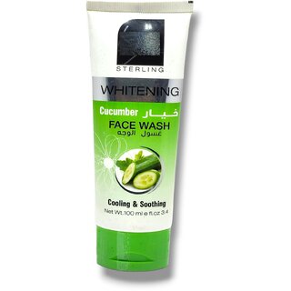                       Whitening Cucumber facewash for Cooling  Soothing 100ml                                              