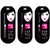 Elle 18 Eye Drama Bold Black Kajal - 0.35g (Pack Of 3)